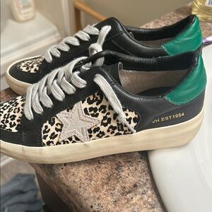 Women's Leopard Print Sneakers Vintage Havana